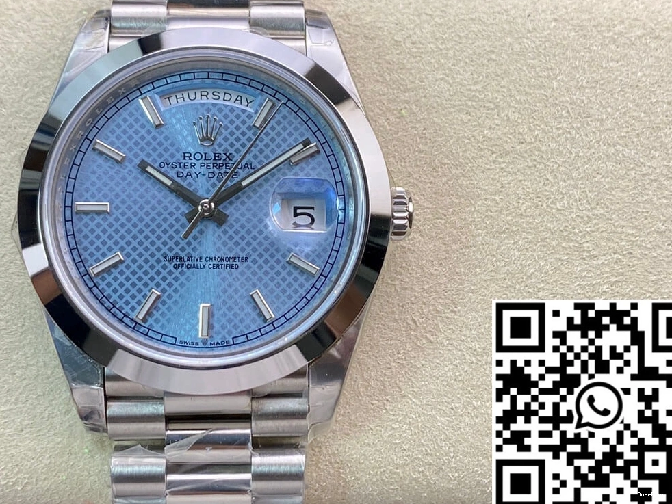 Rolex Factory M228206-0004 Day Date Steel Stainless EW 0418